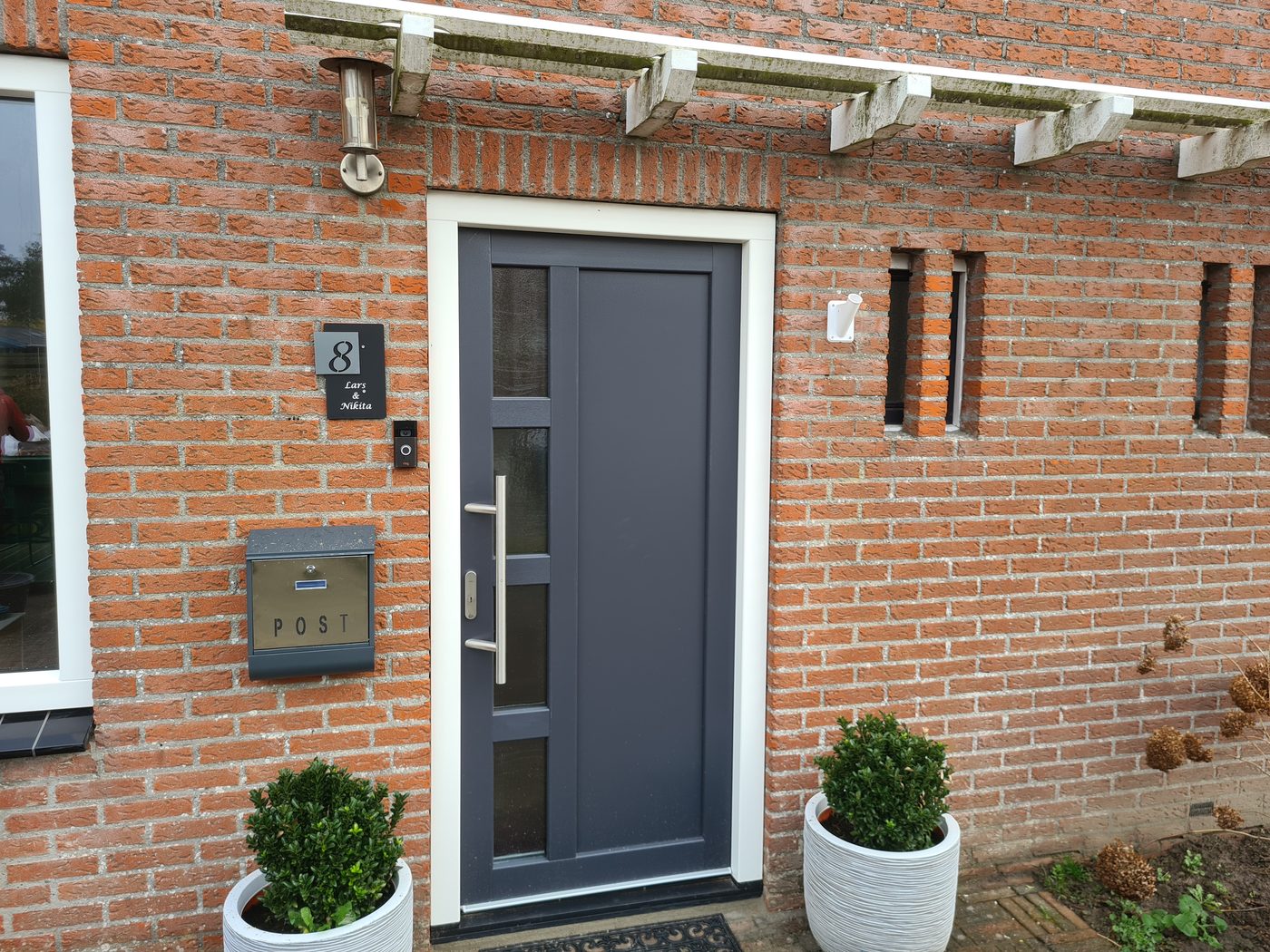 Kunststof voordeur energiezuinig Groningen – Design Kozijnen Groningen